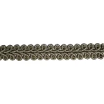 Sparkling Quill Gimp approx 10mm Col. Platinum - Full 15mtr
