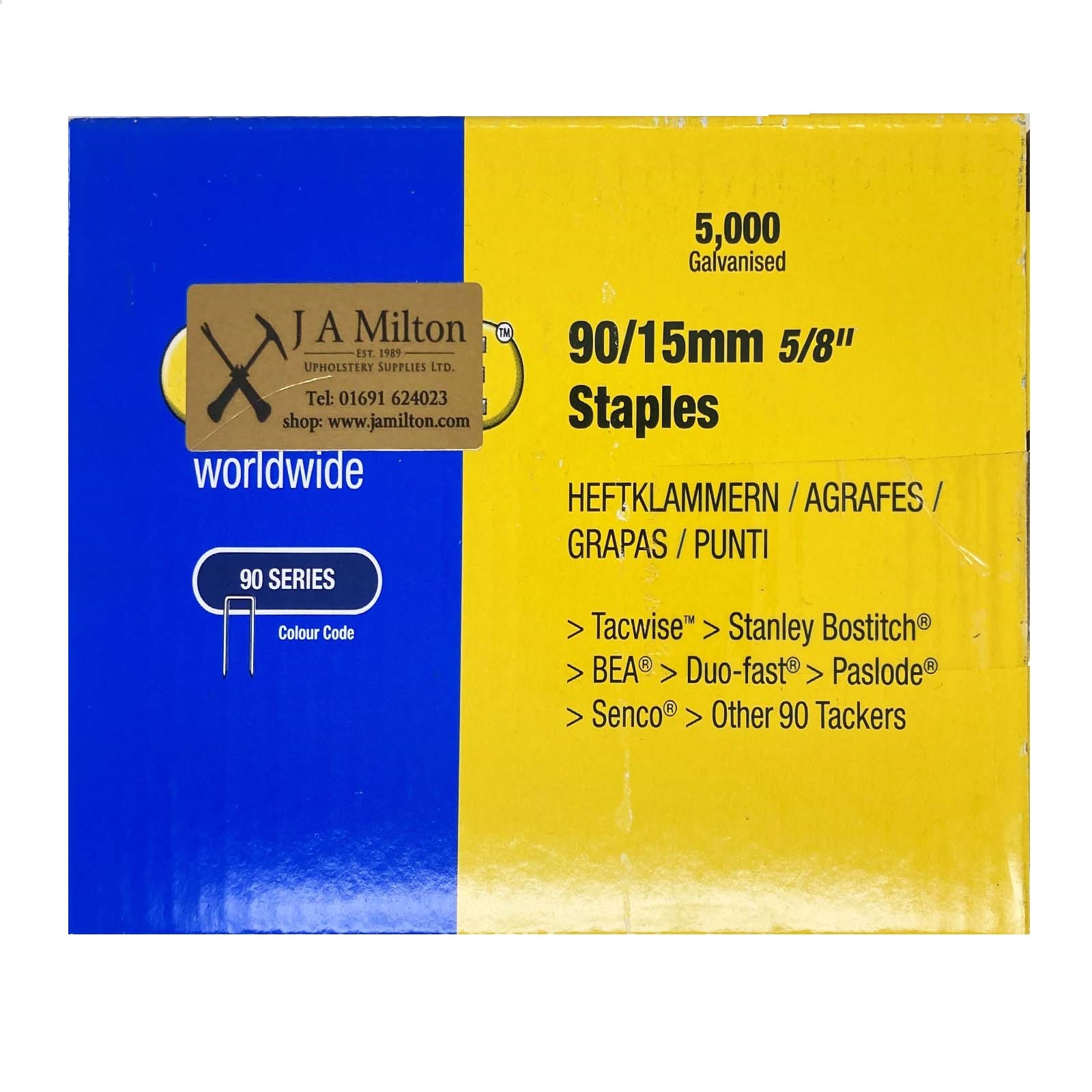 90-Series-Staples 90 Series Narrow Crown Staples - Image 1
