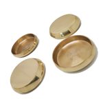 Brass Castor Cups (max 48mm internal dia)