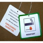 Cig/Match Resistant Swing Label Comp – Green