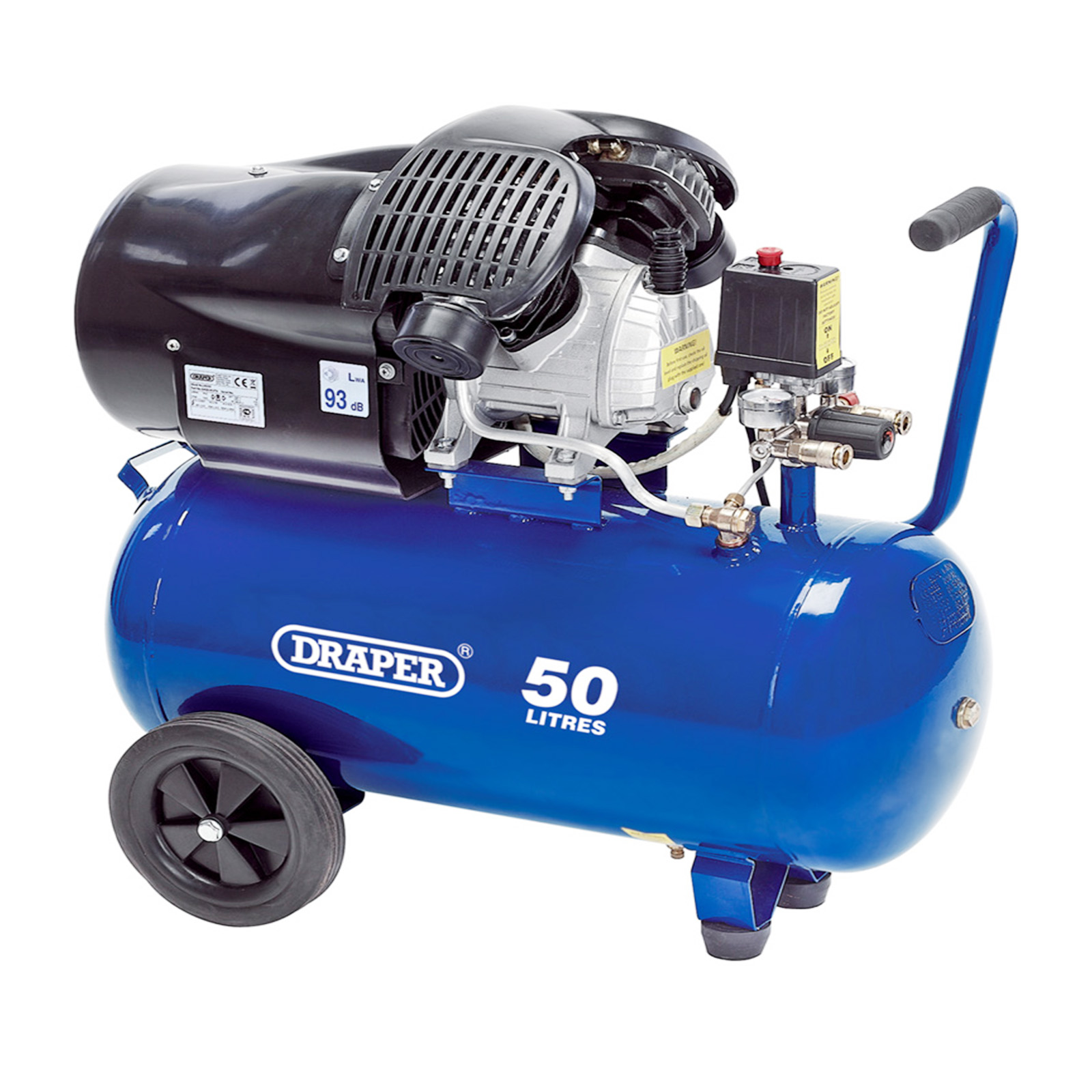 Oil-Free-Air-Compressor-50L-230V-2.2k-With-Wheels Oil Free Air Compressor 50L 230V 2.2k (With Wheels) - Image 1
