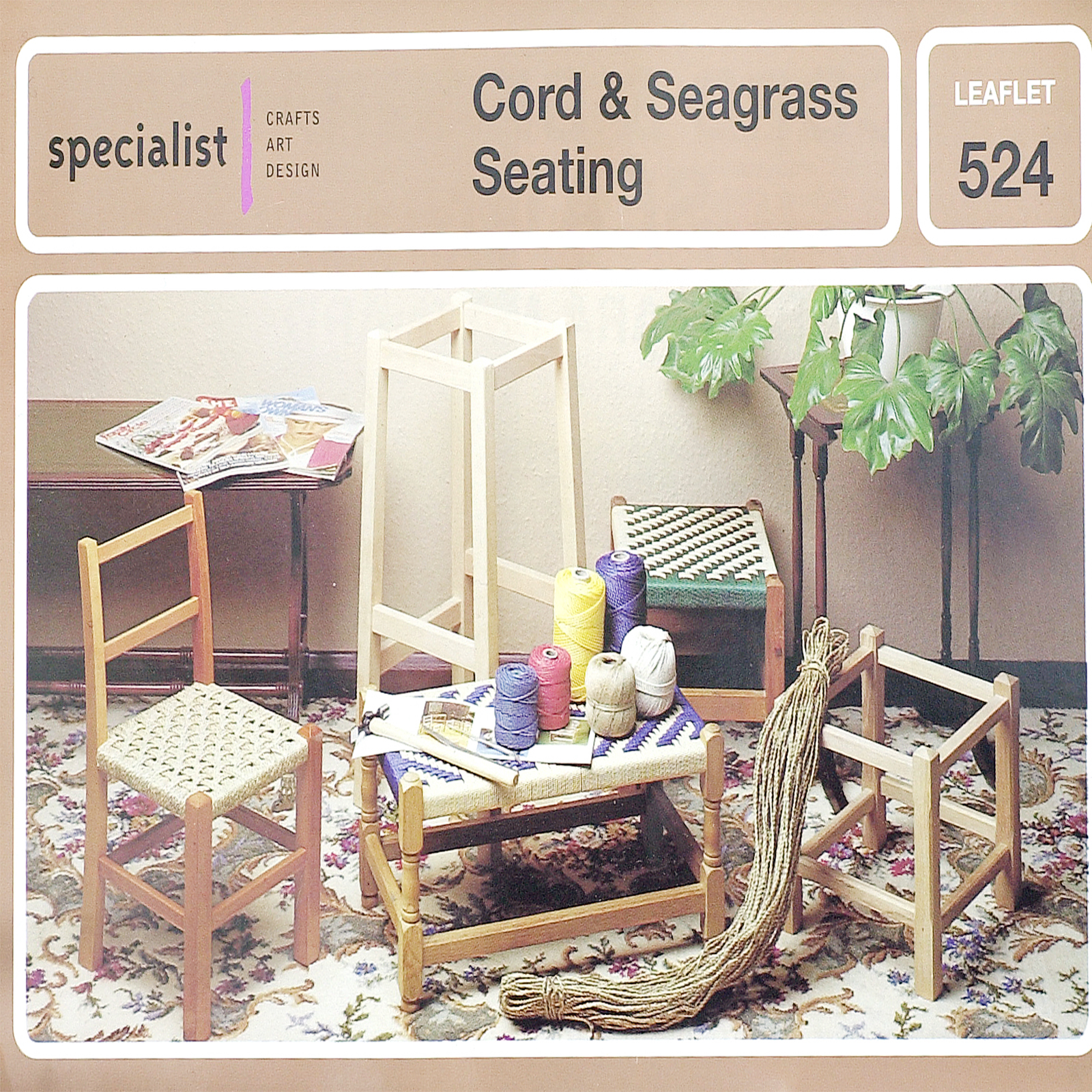 Seagrass-Instruction-Leaflet Instruction Booklet – Seagrass & Cord - Image 1