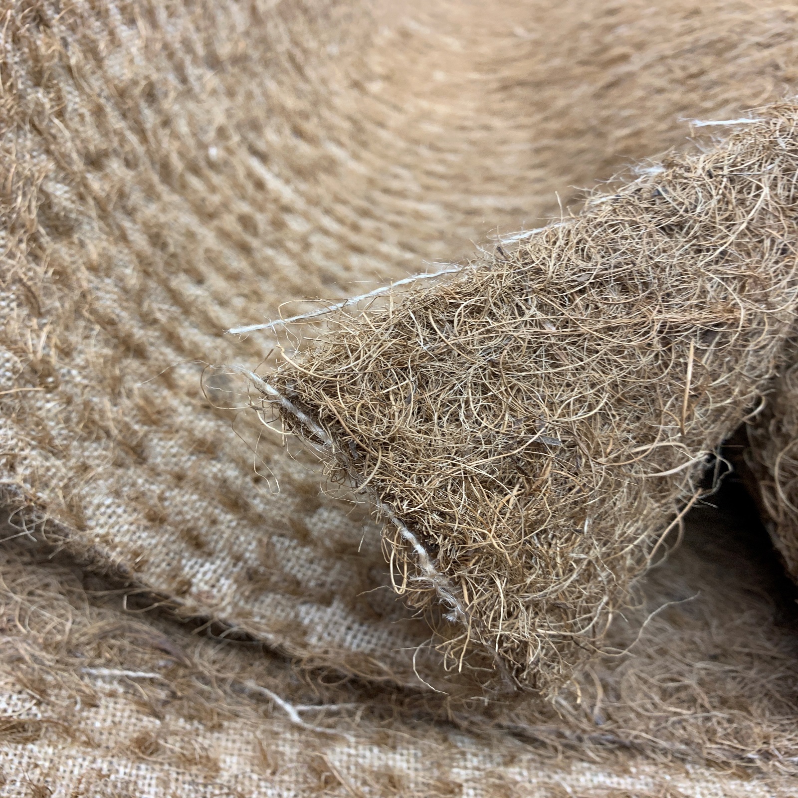ginger-on-hessian Needled Ginger Coir on Hessian Pads - Image 1