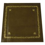 Leather Skiver with Tooling